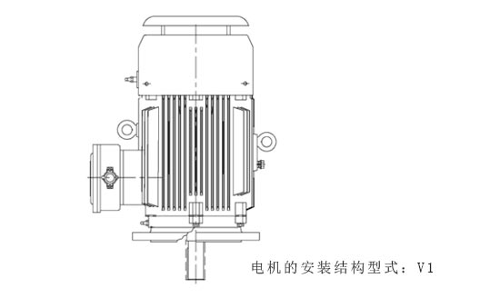 电机轴安装方式图片